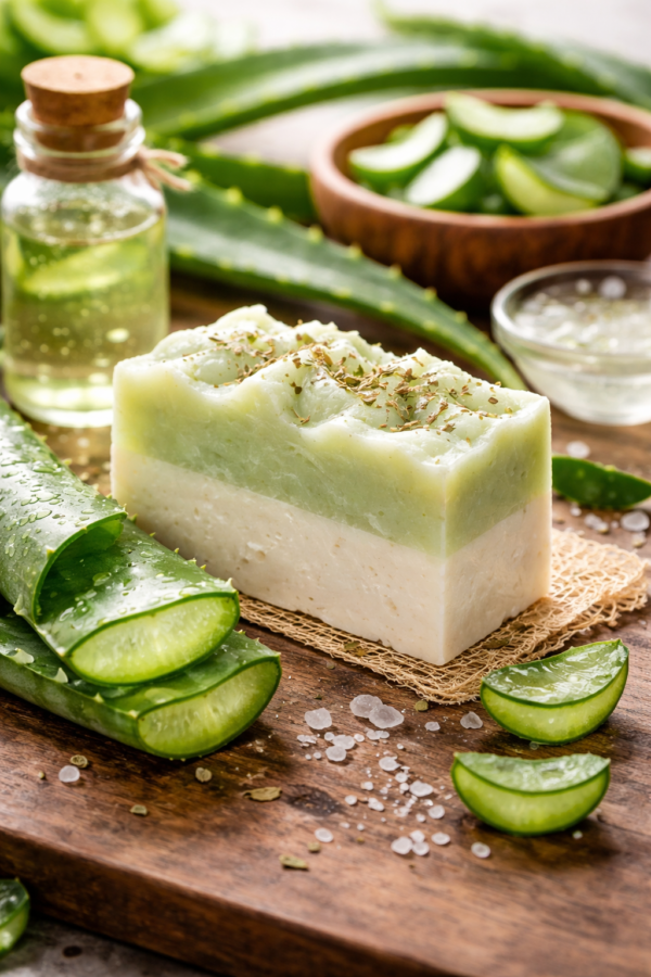 Aloe Vera Natural Soap Made In Canada Natural Handmade Soap