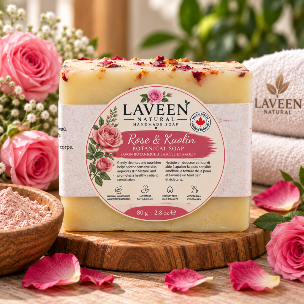 Rose Natural Soap Bar