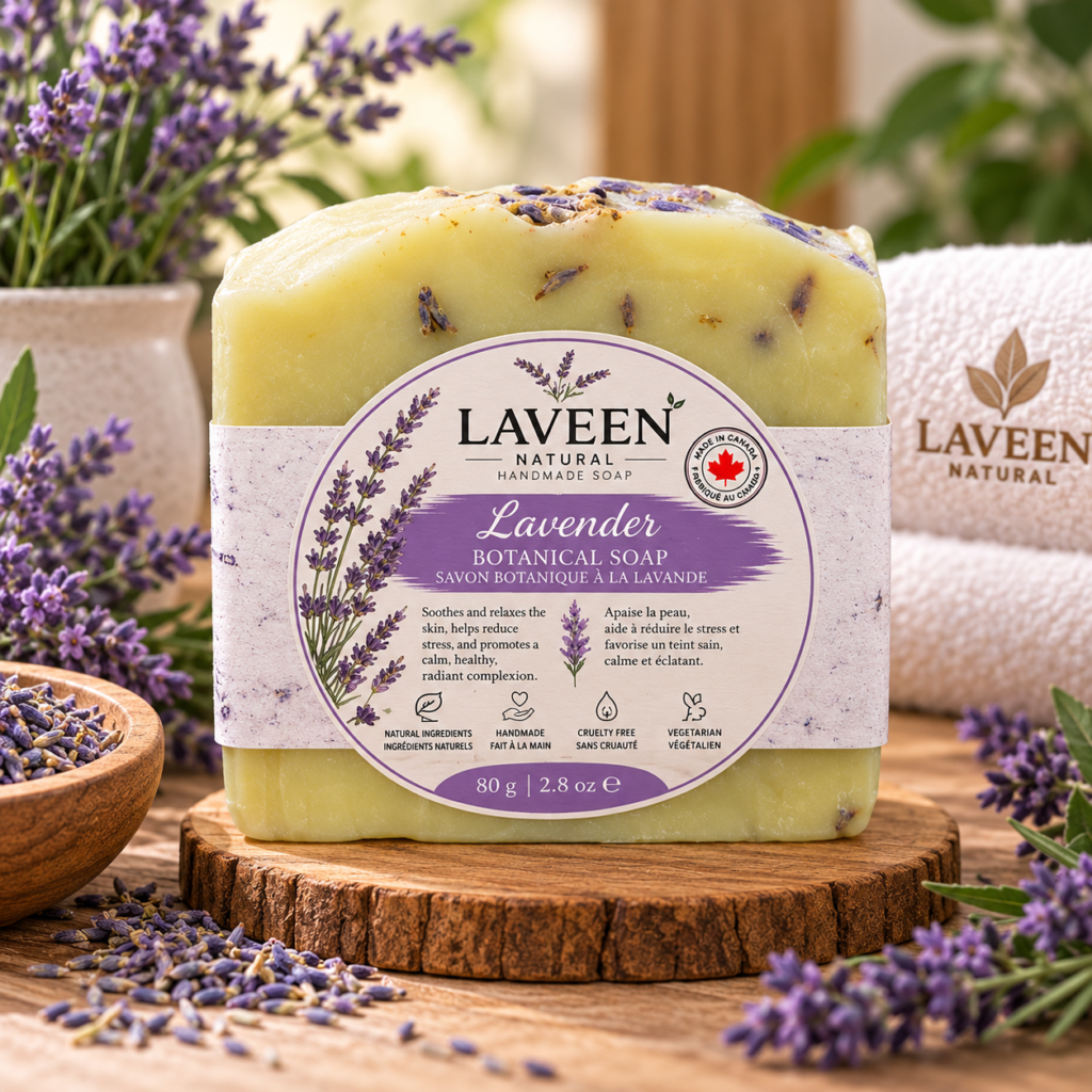 Lavender Bliss Natural Soap Bar
